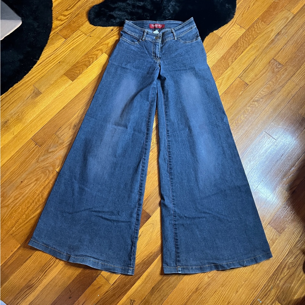 Twenty Paris Ultra Wide Leg Flare Hippie Jeans Size Small